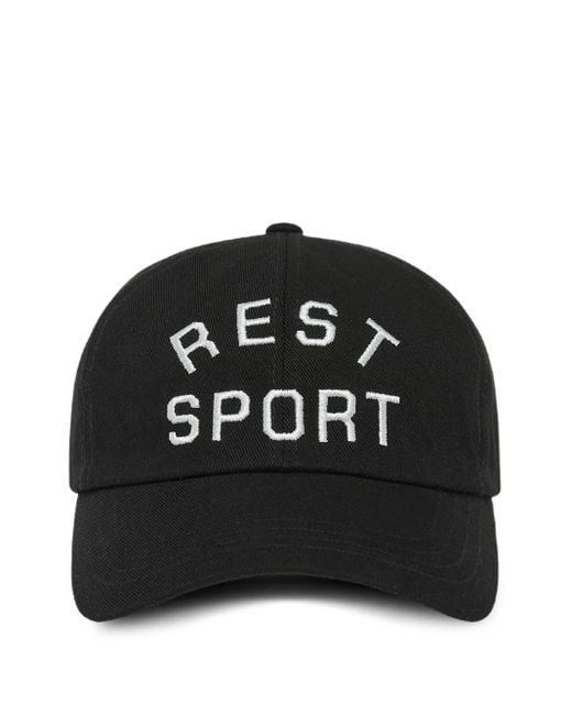 Rest&Recreation ロゴ キャップ Black
