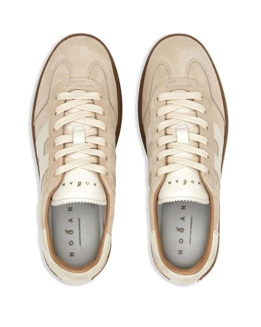 Hogan Brown H698 Plaform Sneakers