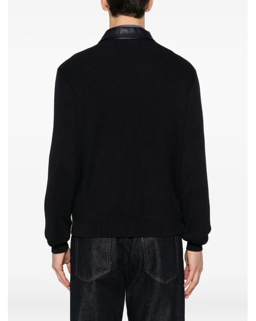 Chaqueta Con Cremallera Brunello Cucinelli de hombre de color Black