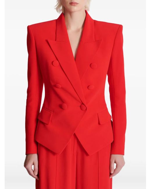 Balmain ダブルジャケット Red