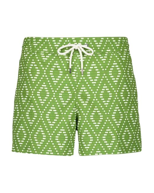 Bañador estampado Frescobol Carioca de hombre de color Green