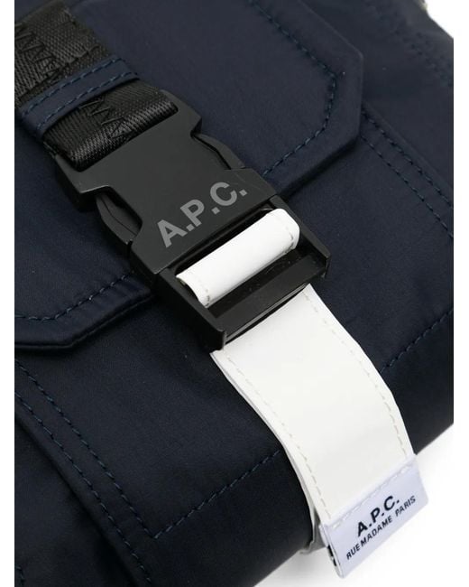 Borsa Trek di A.P.C. in Black da Uomo