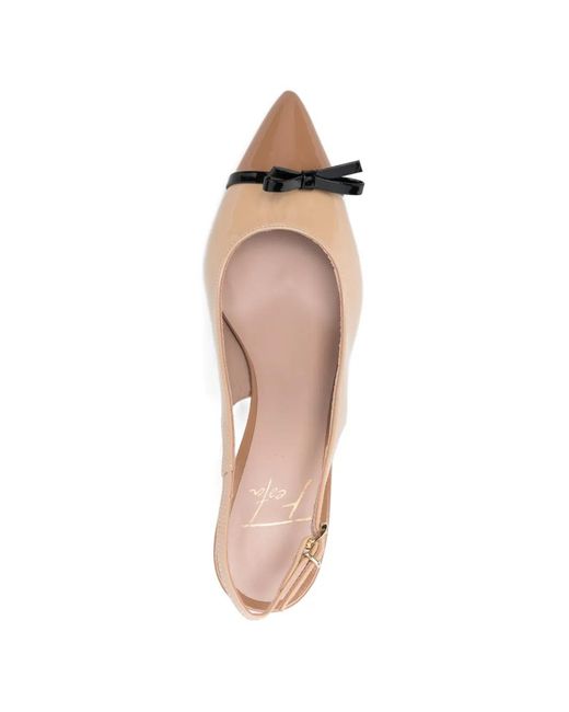 Festamilano White Antonias Bow Pumps