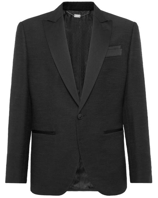 Billionaire Black Ls Blazer for men