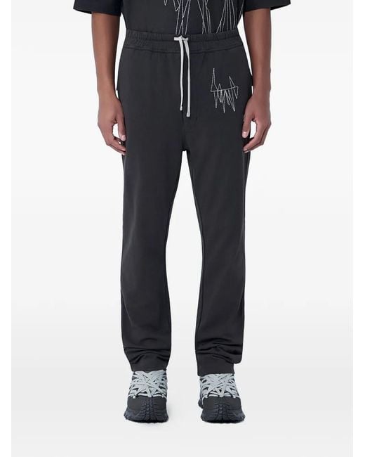 Moncler Black Logo Trousers
