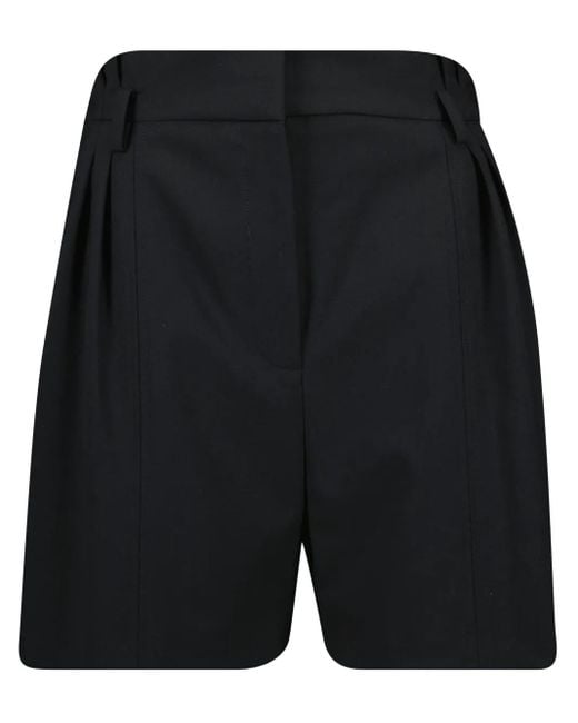 IRO Black High-Waisted Shorts
