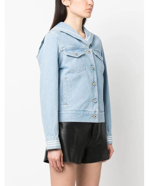 KENZO Blue Denim Cotton Jacket