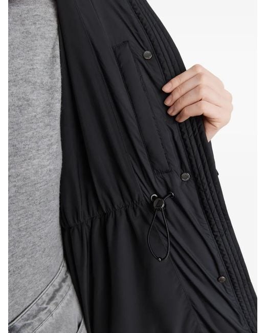 12 STOREEZ Black Pocket Down Jacket