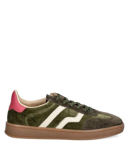 Gant Green Cuzima Suede Sneakers