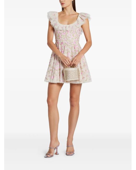 Needle & Thread Natural Lea Dress