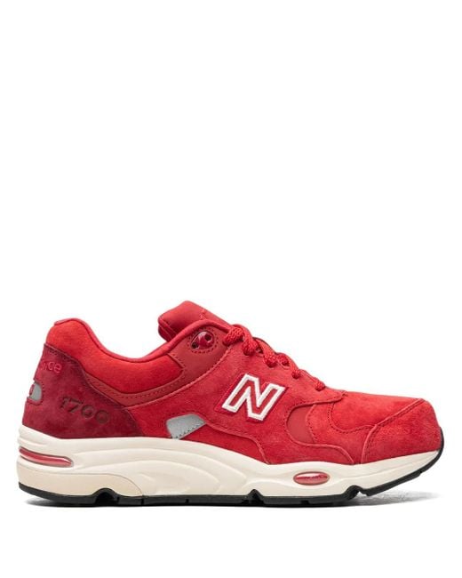 New Balance Red 1700 "Kith Toronto Rococco" Sneakers