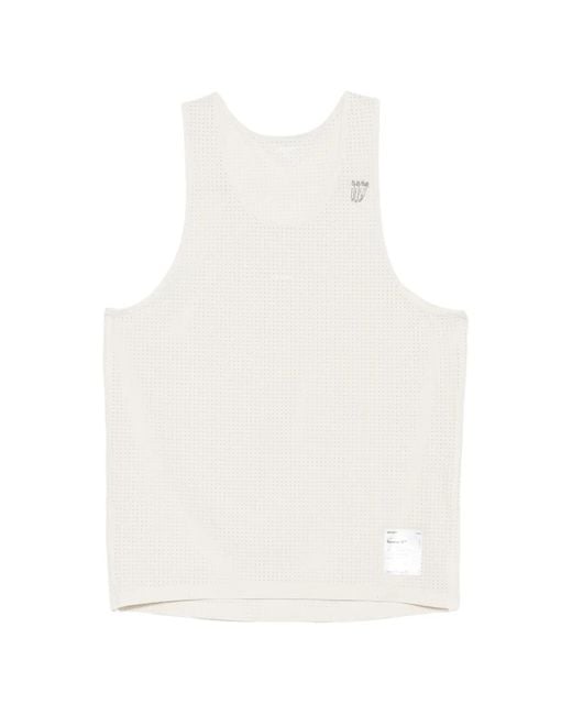 Satisfy White Space-O Perforated Vest for men