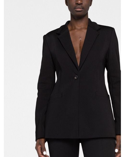 Givenchy Black Single Button Blazer