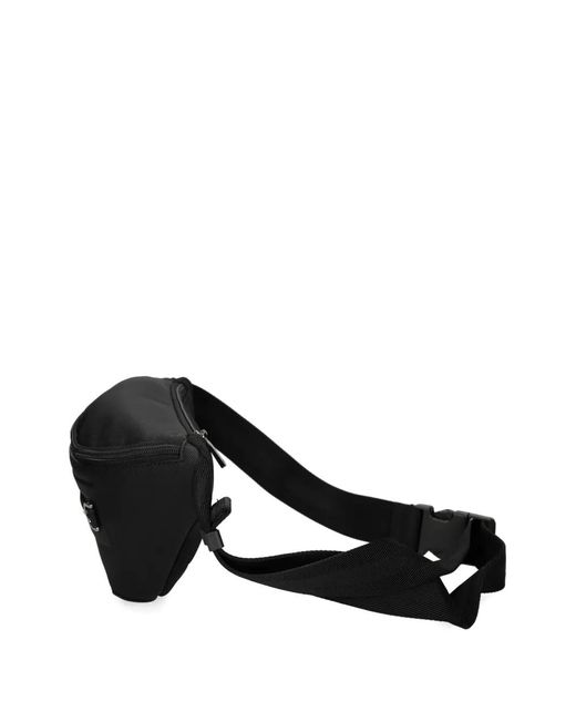 Boss Black Zip Belt Bag for men