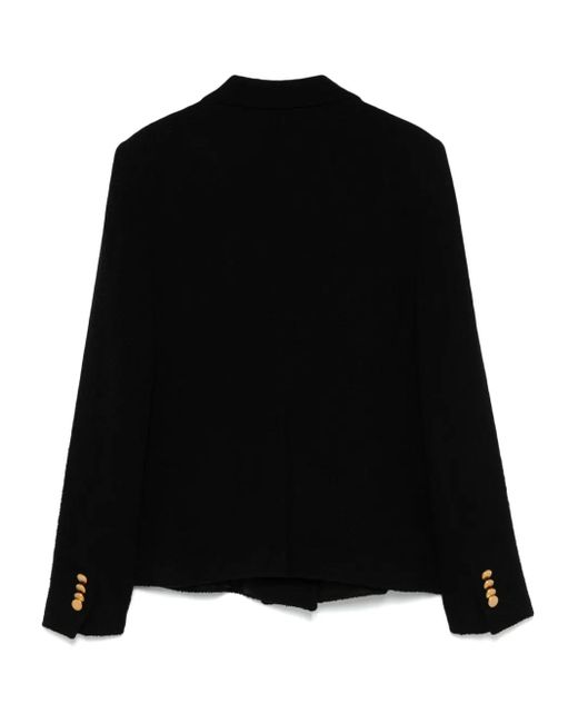 Tagliatore Black Double-Breasted Blazer