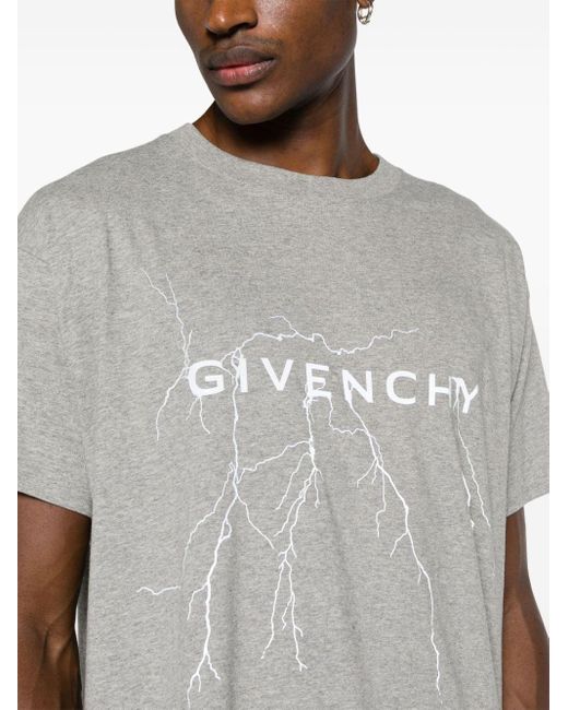 Givenchy T-shirt Met Print in het White voor heren