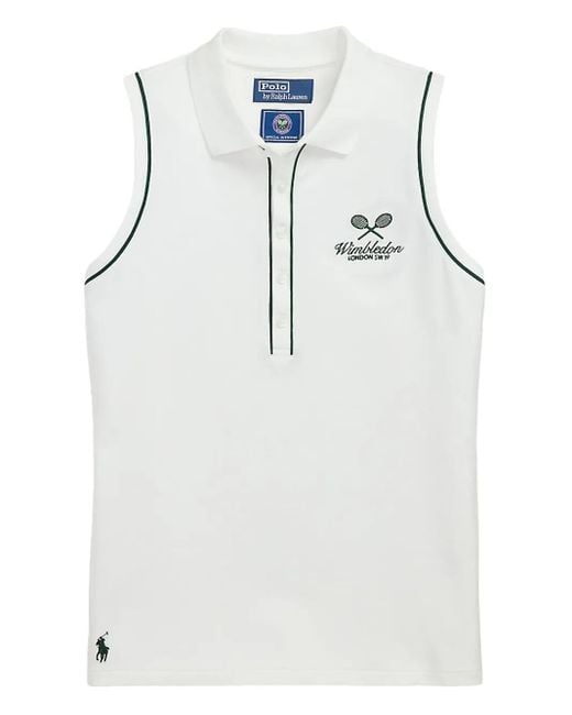 Polo Ralph Lauren X Wimbledon ポロシャツ Blue