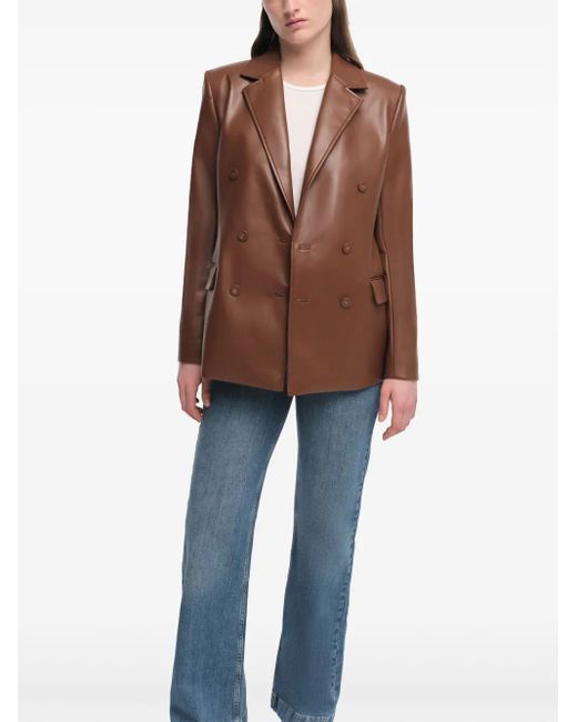 Jonathan Simkhai Brown Becky Blazer