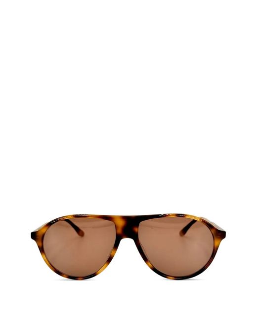 PETER AND MAY Brown Lt30 Memoria Sunglasses
