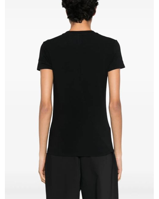 Thom Krom Black Worked T-Shirt