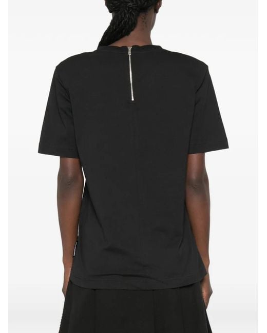 Marco Bologna Black Zip-Fastening T-Shirt