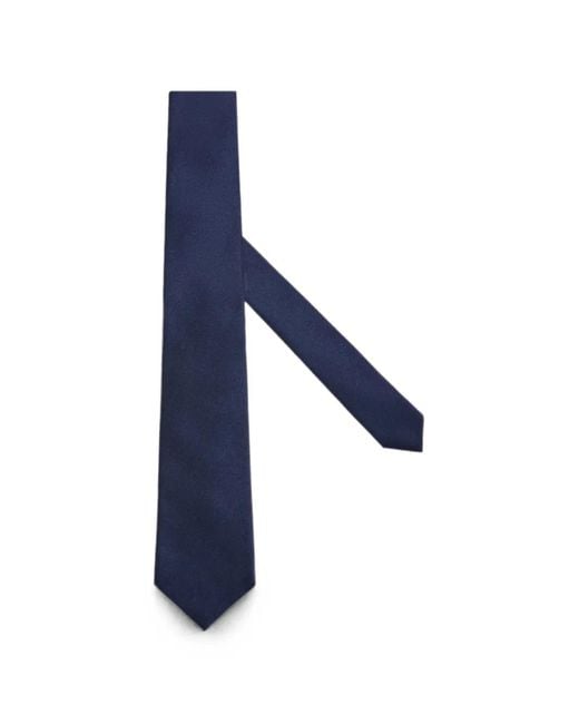 Boggi Blue Silk Tie for men