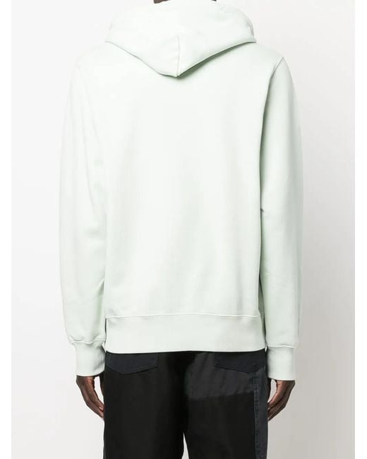 Ambush Blue Multicord Logo-Print Hoodie for men