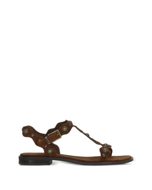 Ash Brown Phanny Sandals