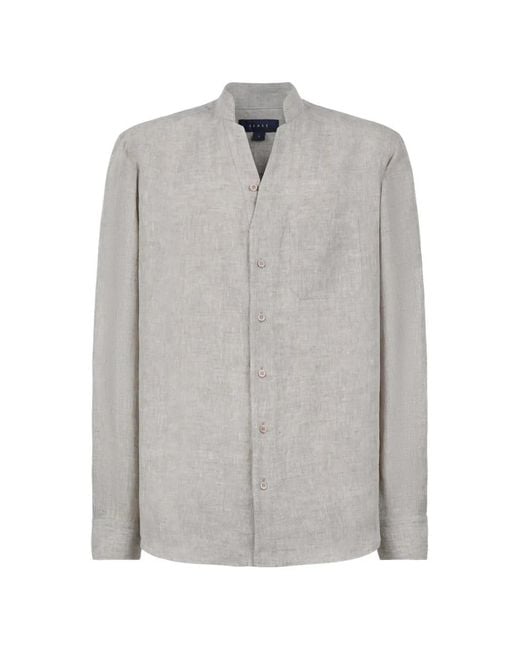 Sease Fish Tail Overhemd in het Gray voor heren