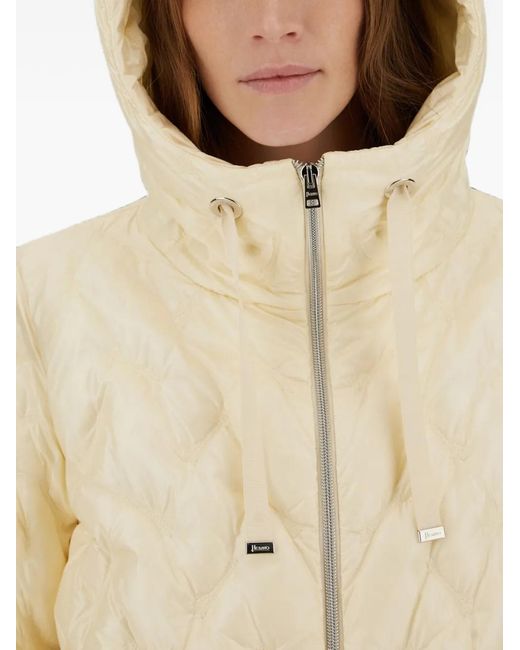 Herno White Quilted Jacket