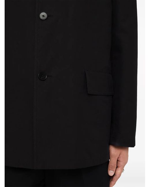 Veste En Coton À Design Structuré Jil Sander pour homme en coloris Black