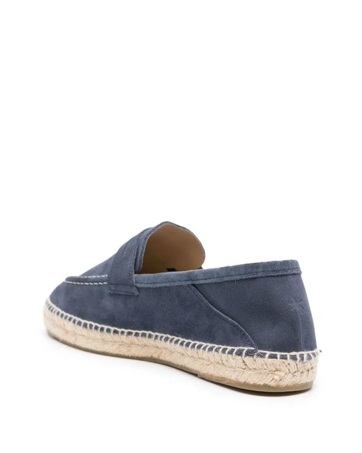 Manebí Blue Hamptons Suede Espadrilles for men