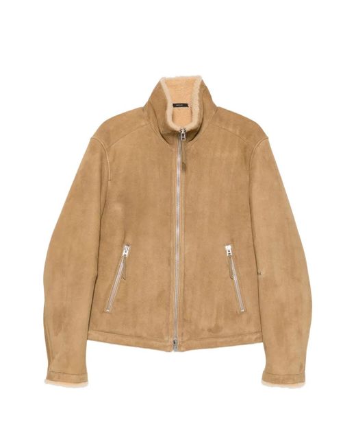 Tom Ford Natural Zip-Pocket Jacket for men