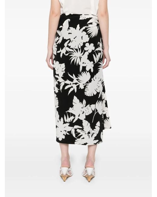 Max Mara White Lauto Maxirock