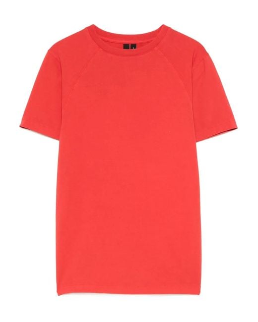 Entire studios Red T-Shirt mit Raglanärmeln