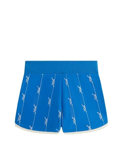Kith Blue Pique Short Shorts