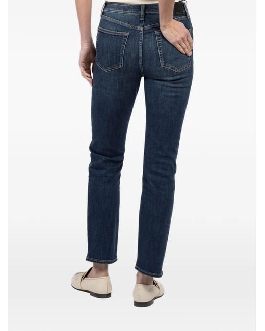 Rag & Bone Blue Five-Pocket-Style Jeans