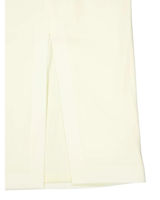 Roland Mouret White Sash-Detail Crepe-Satin Midi Dress