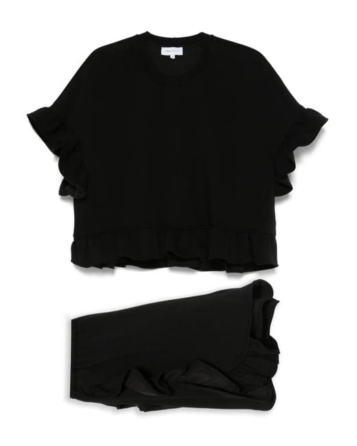 Ioana Ciolacu Peony ショートパンツ Black