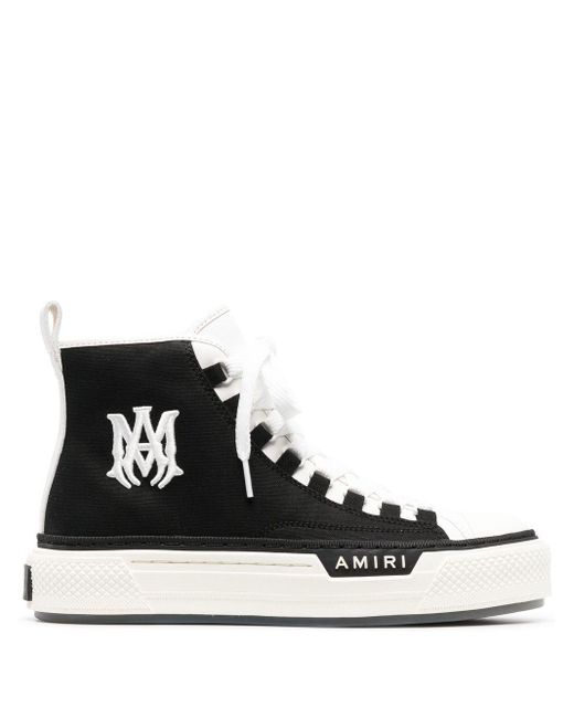 Amiri M.a. Court High-top Sneakers in Black for Men | Lyst