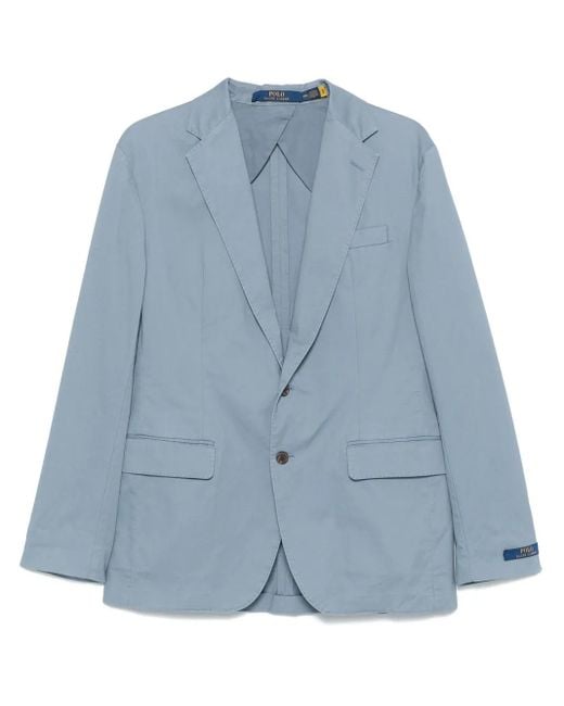 Polo Ralph Lauren Blue Single-Breasted Blazer for men