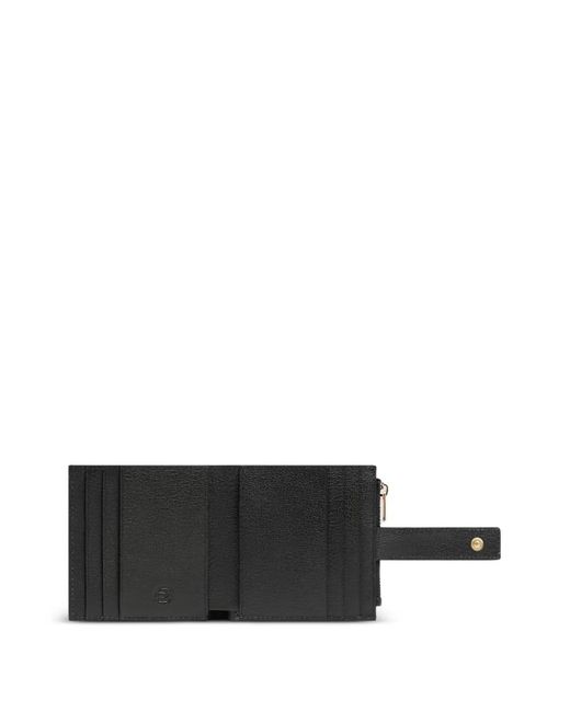 Piquadro Black Grained-Leather Cardholder