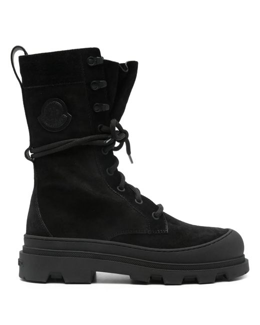 Bottines Vera À Patch Logo Moncler en coloris Black