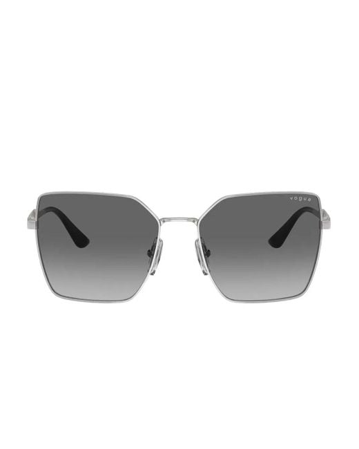 Vogue Eyewear スクエアフレーム サングラス Gray
