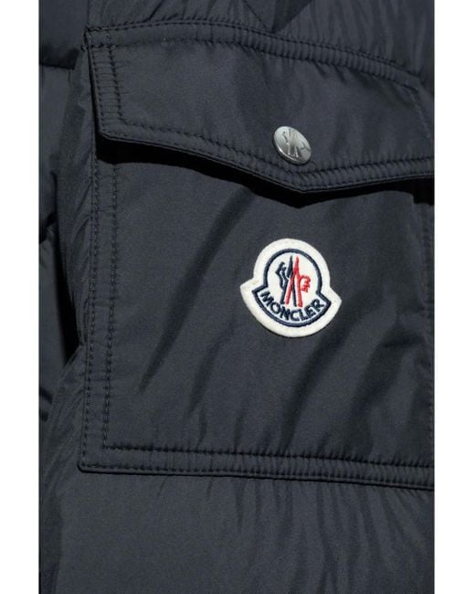 Moncler Blue Quilted Jacket for men