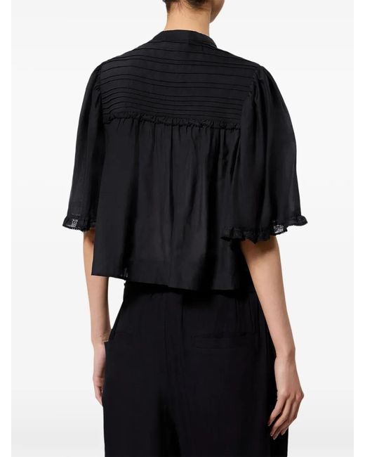 Isabel Marant Black Douna Top
