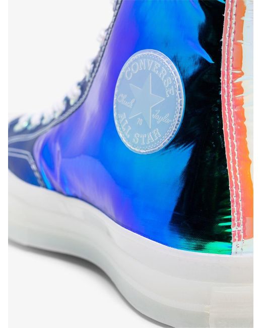 Converse Multicoloured Chuck High Top Holographic Sneakers in White for Men  | Lyst Canada