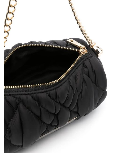 Love Moschino Black Quilted Tote Bag
