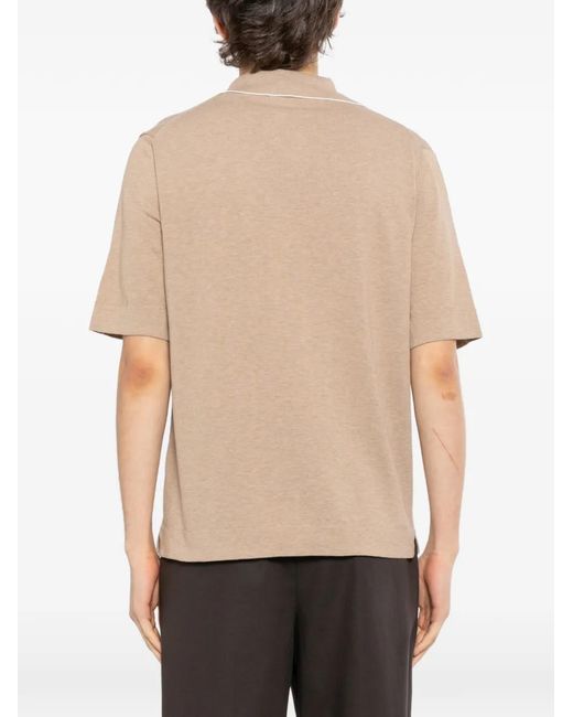 Lardini Natural Cotton Shirt for men