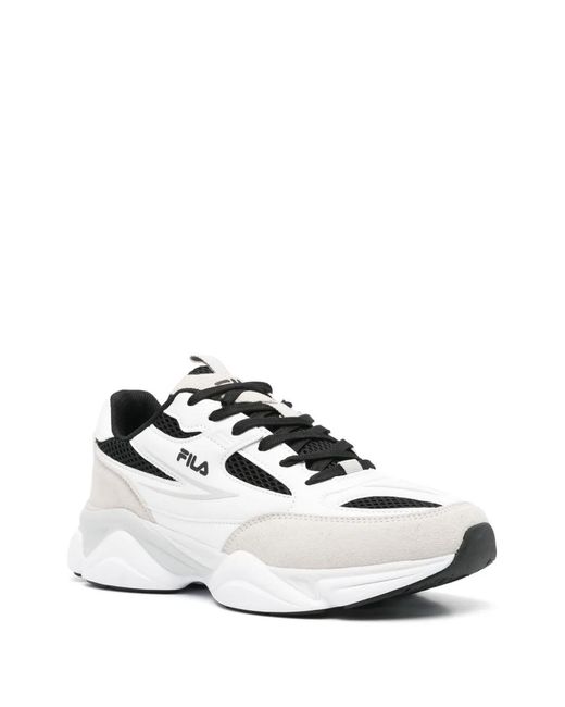 Fila White Recade Sneakers for men